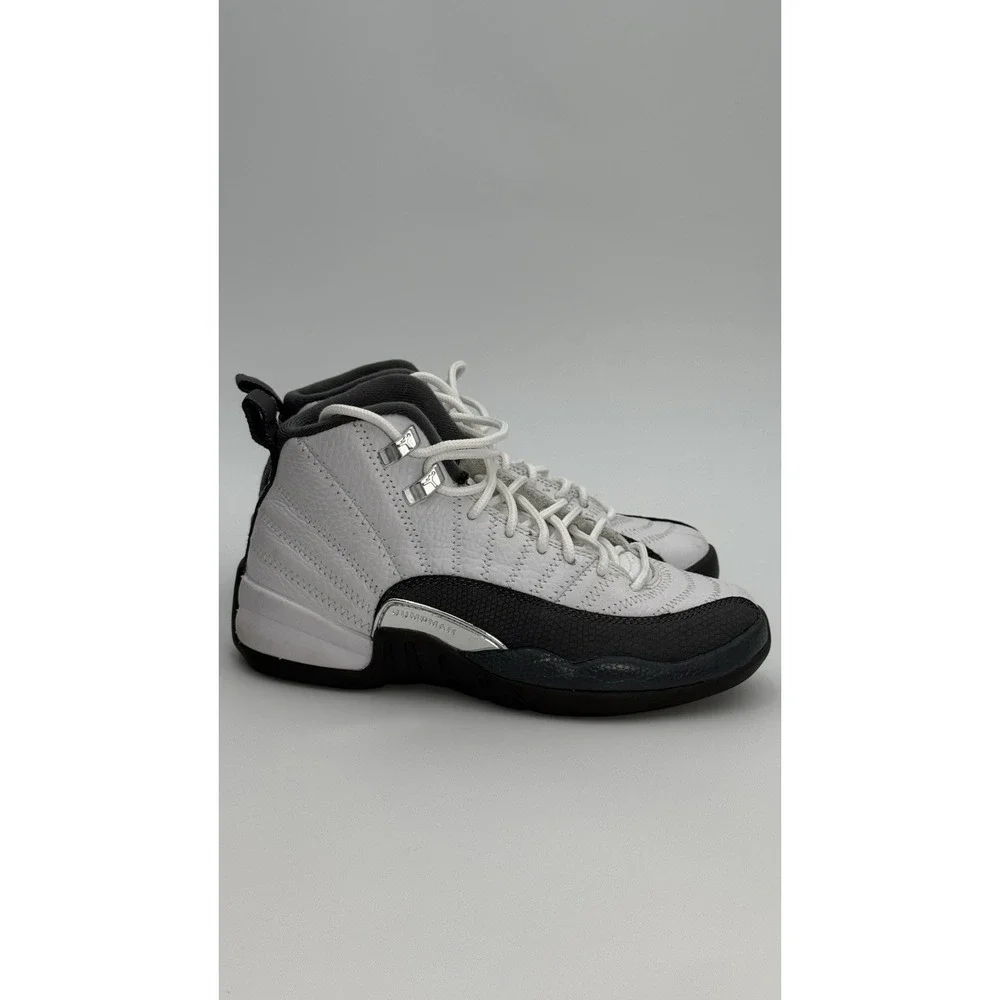 Nike Air Jordan 12 XII Retro BG Dark Grey Sneakers Size‎ 4.5Y 153265-160